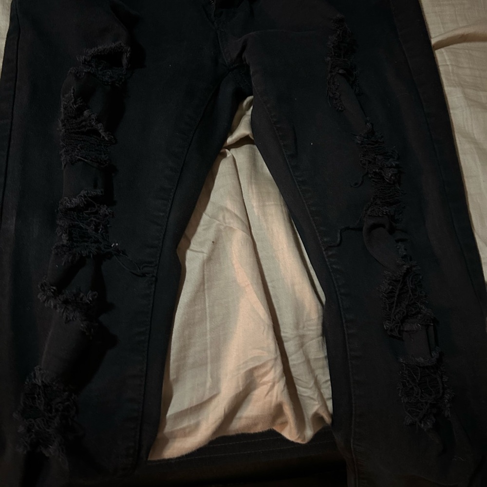 Black Skinny Jeans Classic Denim Style